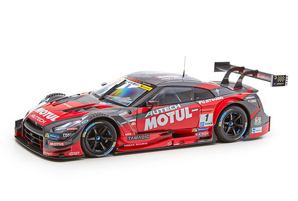 MOTUL AUTECH GT-R （#1 SUPER GT GT500 2015 Rd.2Fuji Winner!）special pack. 1/18